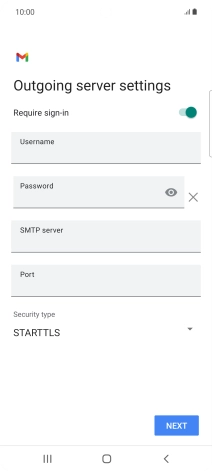Press the indicator next to 'Require sign-in' to turn on the function.