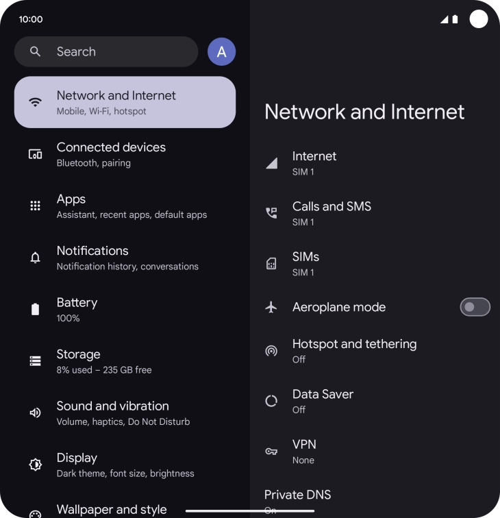 Press Connected devices.