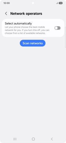 Press the indicator next to 'Select automatically' to turn on the function.