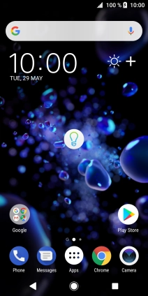 When the battery charging icon is displayed, charging is in progress.
