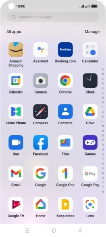 Press Gmail.