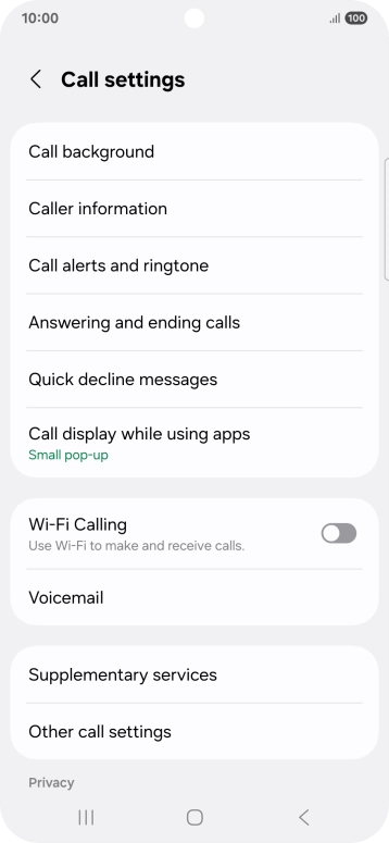Press Voicemail.