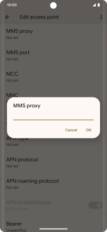 Key in 82.132.254.1 and press OK.