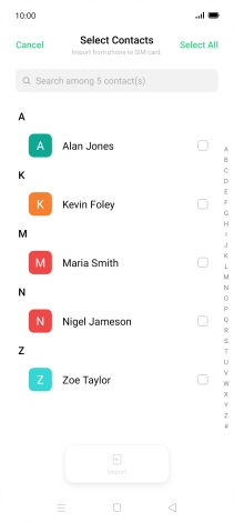 Press Select All.