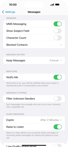 Slide your finger upwards starting from the bottom of the screen to return to the home screen.
