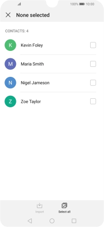 Press Select all.