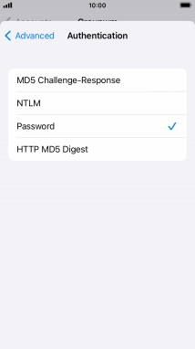 Press Password.