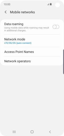 Press Access Point Names.