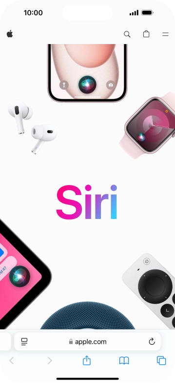 Slide your finger upwards starting from the bottom of the screen to return to the home screen.