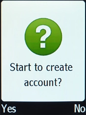 Press the Left selection key.