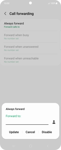 Press Disable.
