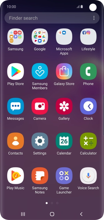 Press Samsung.