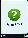 Press the Navigation key.