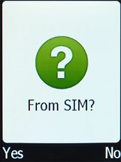 Press the Navigation key.