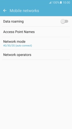 Press Access Point Names.