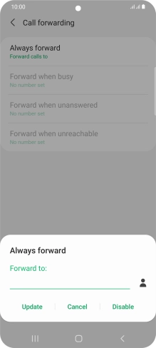 Press Disable.