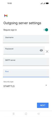 Press the drop down list below 'Security type'.