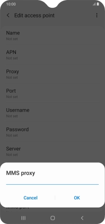 Key in 82.132.254.1 and press OK.