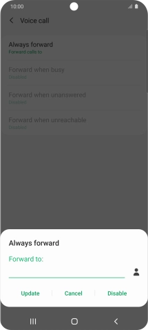 Press Disable.