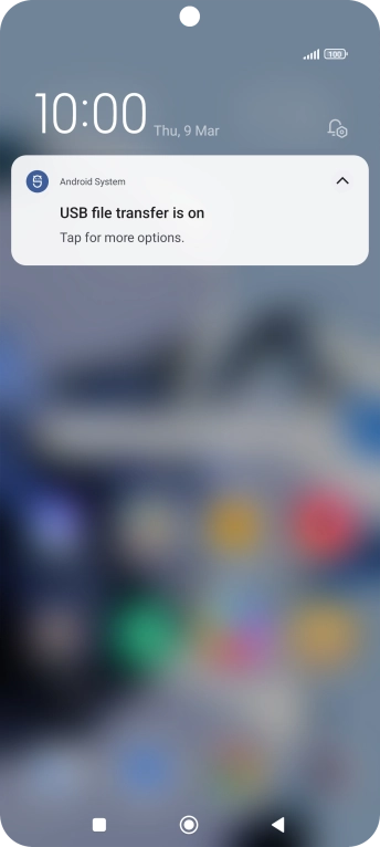 Press Tap for more options..