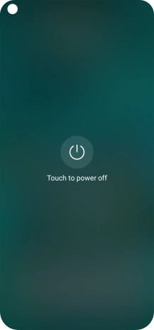 Press Touch to power off.