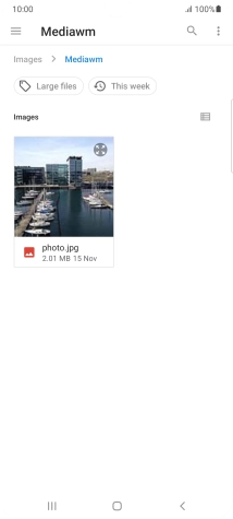 Press the required file.