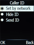 Select Send ID to turn on the function.