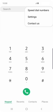 Press Settings.