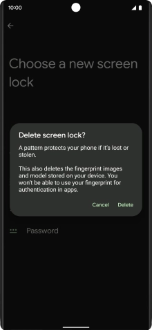 Press Delete.