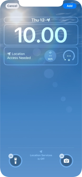 To customise the way the lock screen date is displayed, press the date widget and follow the instructions on the screen to select the required widget display mode. To customise the way the lock screen date is displayed, press the date widget and follow the instructions on the screen to select the required widget display mode.