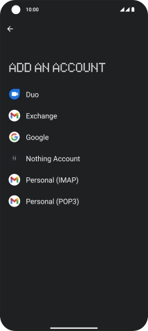 Press Personal (POP3).
