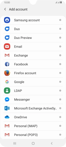 Press Google.