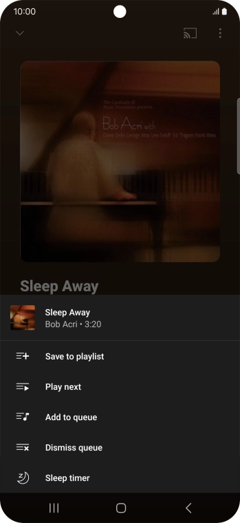 Press Save to playlist.