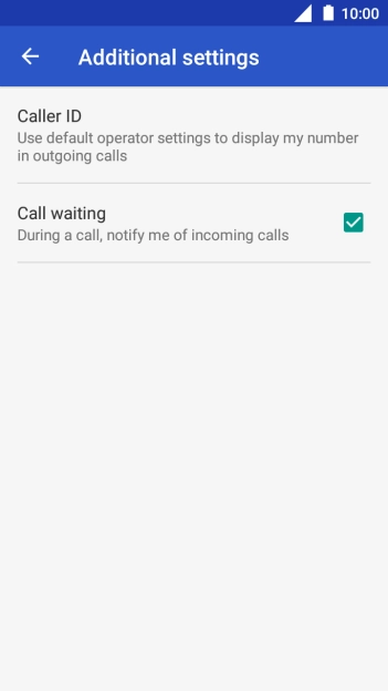 Press Caller ID.