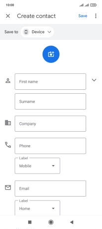 Press the drop down list next to 'Save to'.