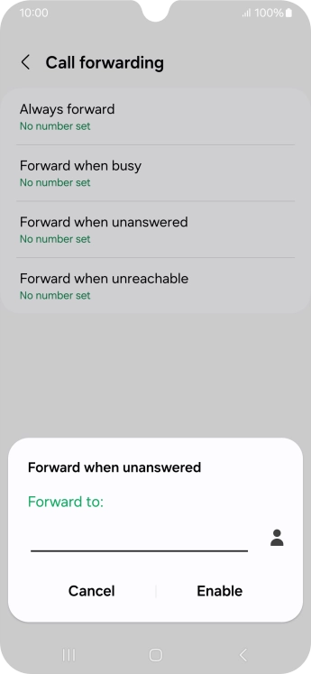 Key in 901 and press Enable.