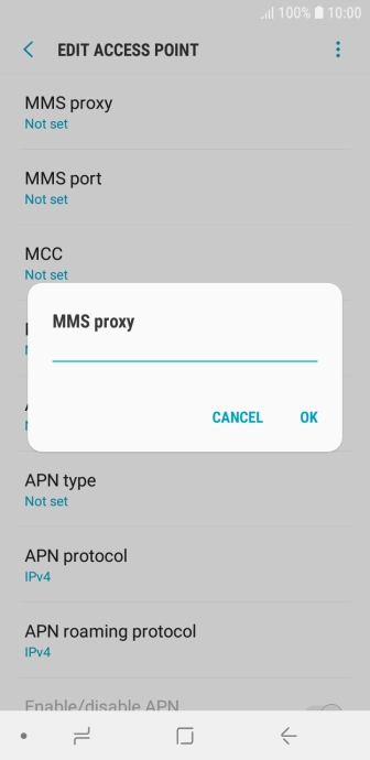 Key in 82.132.254.1 and press OK.