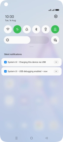 Press System UI.