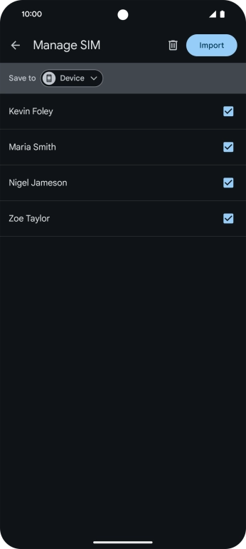 Press the drop down list next to 'Save to'.