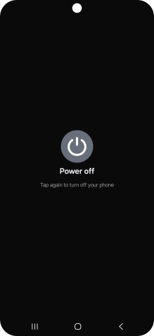 Press Power off.