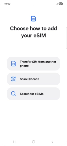 Press Scan QR code.