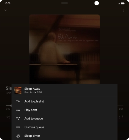 Press the add icon.