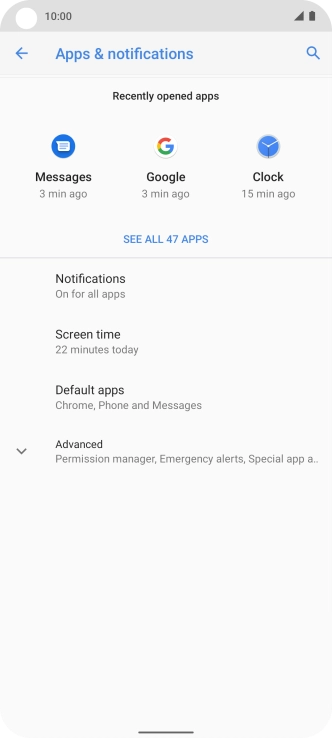 Press SEE ALL APPS. Press SEE ALL APPS.