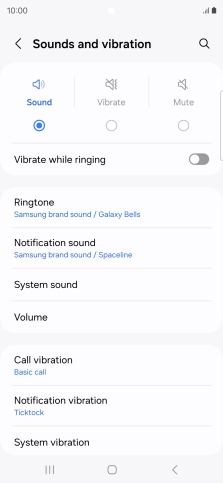 Press Ringtone.