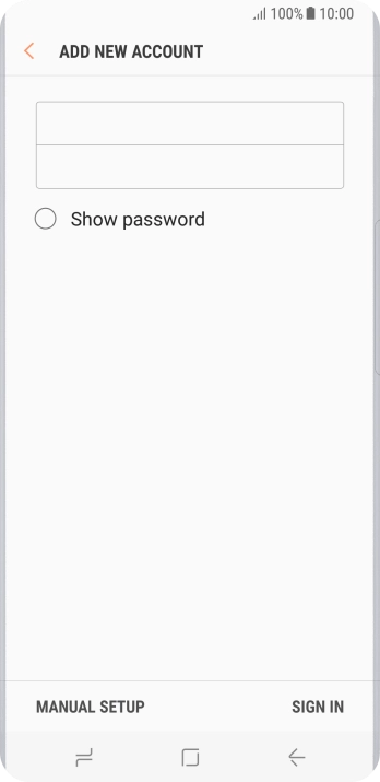Press SIGN IN. Press SIGN IN.