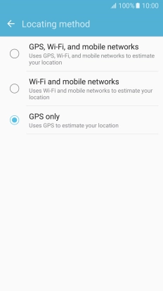 If you select GPS, Wi-Fi, and mobile networks, your phone can find your exact position using the GPS satellites, the mobile network and nearby WiFi networks. Satellite-based GPS requires a clear view of the sky.
