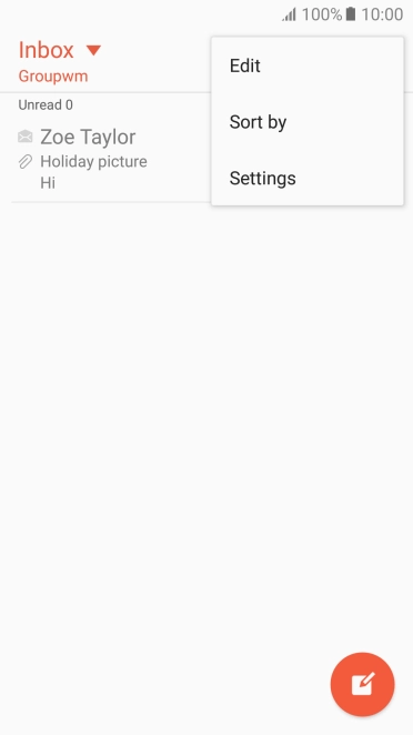 Press Settings.
