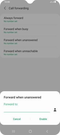 Key in 901 and press Enable.