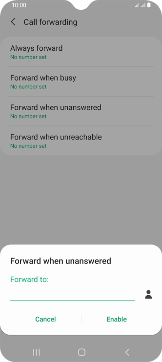 Key in 901 and press Enable.
