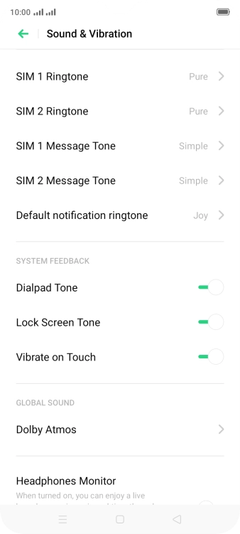 Press SIM Ringtone.